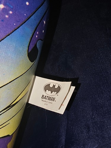 Vtg Batman & Robin Vinyl Wrapped Padded Baseball Bat w/ Illustration - Picture 13 of 13