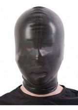 SUPER SALE Latex Hood OPEN-NOSE / BLACK / Made in UK / 109n