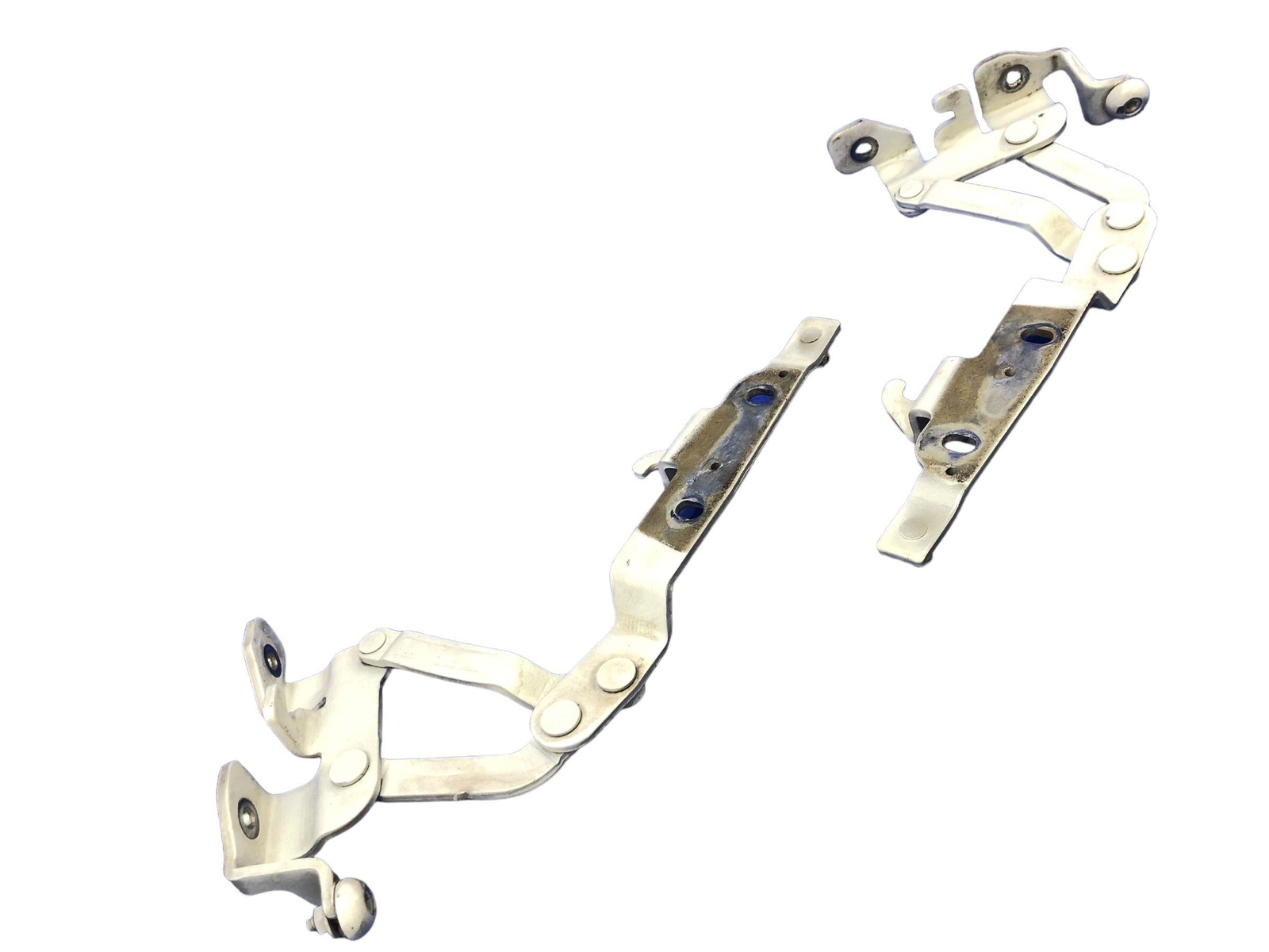2008-2019 MASERATI GRANTURISMO OEM FRONT HOOD LEFT RIGHT HINGE BRACKET SET