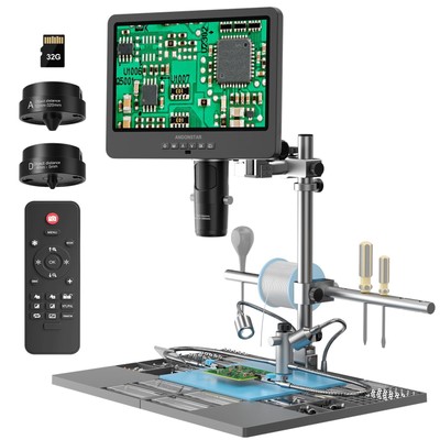 Andonstar AD249S-M Plus 10.1'' HDMI Soldering Digital Microscope for Electron...