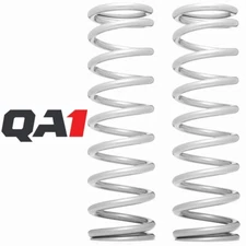QA1 12HT150 High Travel Coil Spring, 12in  150lbs 2-1/2in. ID Silver Pair