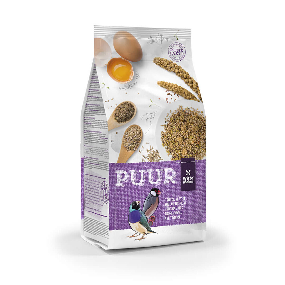 PUUR Tropical Finch Bird Food Seed Mix for all Finches 750g