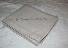 AMERICAN AIRLINES "NEW ISSUE" herringbone blanket travel couch throw vBR