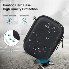 Canboc Hard, Shockproof, Water Resistant Black/Purple Case Multi Purpose