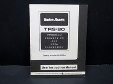 Radio Shack TRS-80, Program Conversion Data Conversion Instruction Manual 1978