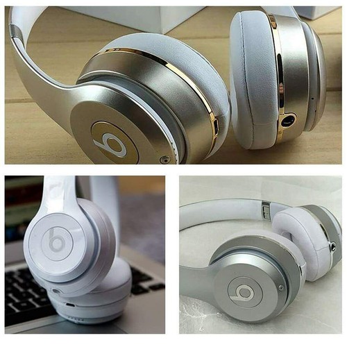 2x Ear Pad Morbido per Beats B0518, B0534, A1796 Solo 2 Solo 3 Wireless/Cablato - Foto 19 di 19