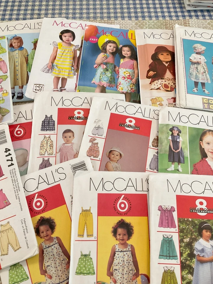 McCall's and Butterick Baby/Toddlers UNCUT Sewing Patterns - Make Your Selection - Image 3 of 4