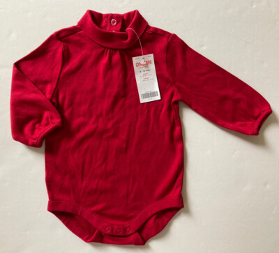 Haut Col Roulé Gymboree Chat Glamour Pour Bébé 12-18 Mois - Rouge, Fêtes De Fin D'année - Neuf Avec étiquettes