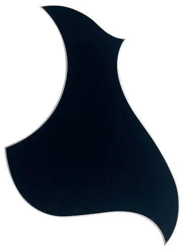 For Gibson L4A Style Acoustic Guitar Self Adhensive Pickguard 2 Ply Black