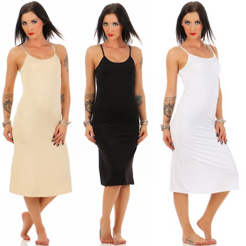 BALI Lingerie - Damen Lang Unterkleid Knielang | eBay
