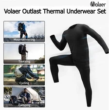 Outlast Mens Thermal Underwear, Base Layer, Motorcycle, Cycles, Camping & Hiking