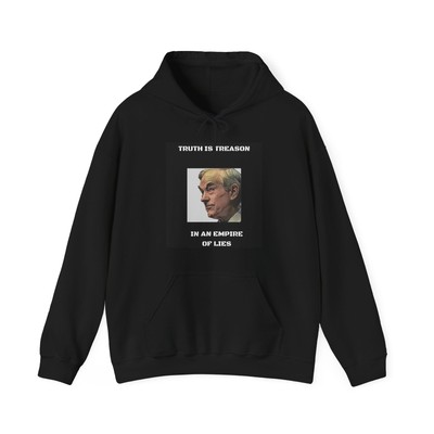 Ron Paul Truth Is Treason Hooded Sweatshirt