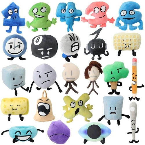 BFDI Battle for Dream Island Peluche Dibujos Animados Almohada de Peluche Muñecas Niños Regalos Juguete - Imagen 3 de 89