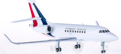 1:200 HOGAN France Air Force Dassault Falcon 2000 Passenger Plane