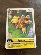 Digimon Agumon BT2-033 With Sleeve NM L4651*