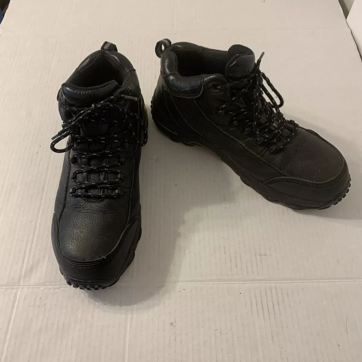 Converse Steel Toe Mens C4555 Black Slip Resistant Oxford Boot size 9 M
