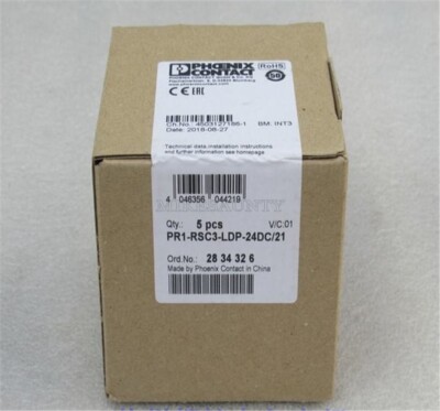 New 2834326 No Outer Packaging Phcenix Contact 1Pc PR1-RSC3-LDP-24DC/21 cr