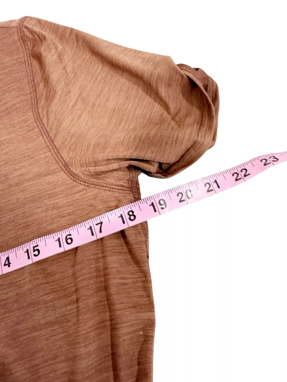 vuori all day jumpsuit terracotta heather short sleeve 