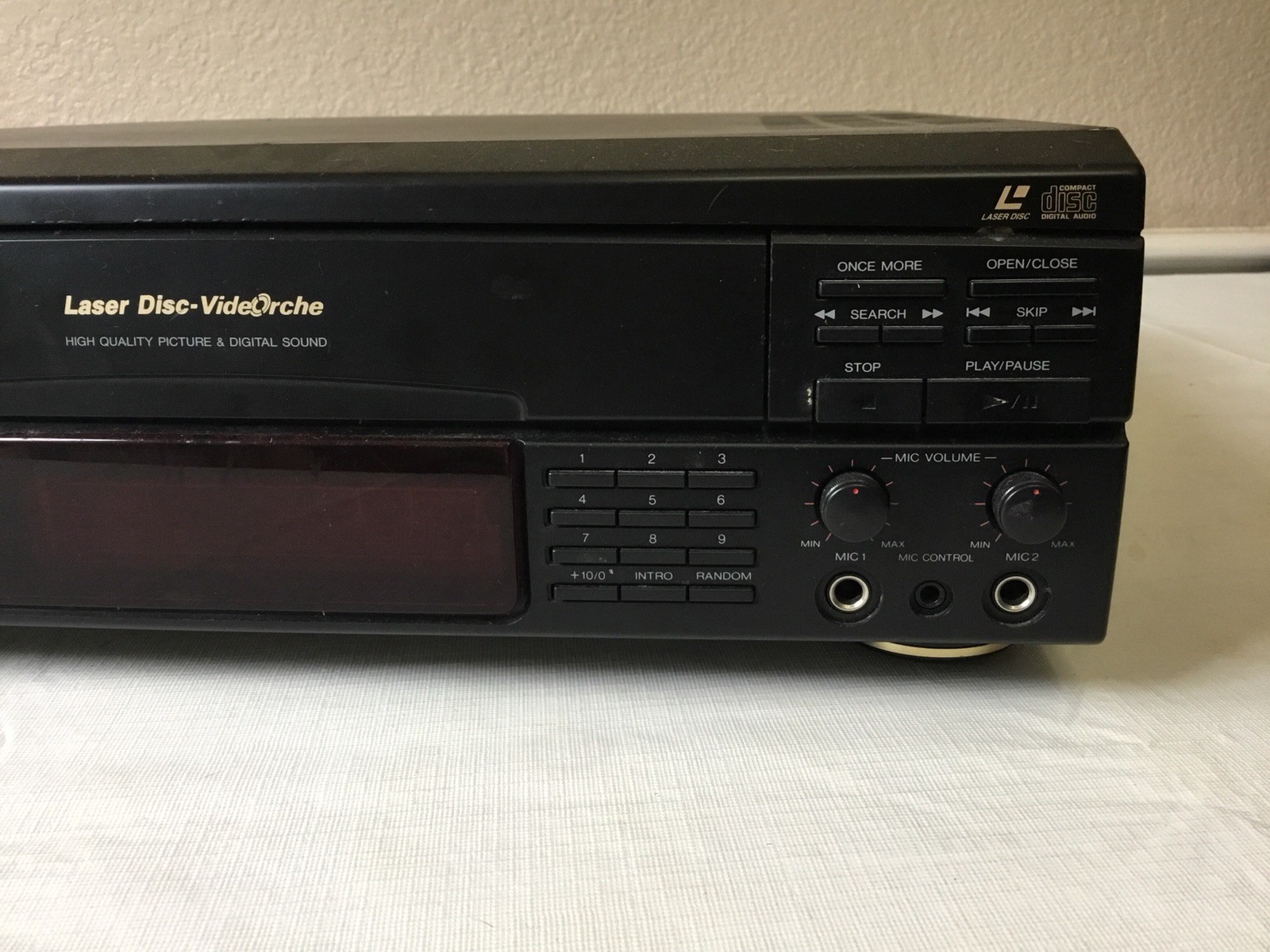 Samsung DV710K Laserdisc Laser Disc Player As Is Parts Repair eBay