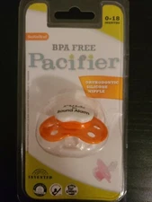 Baby Pacifier Boogin Head BPA Free 0-18 Months -