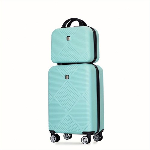 Luggage Sets 2 Piece Suitcase Set (14/20/)Hardside Suitcase with Spinner Wheels