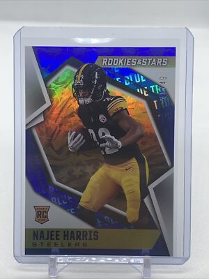 Image Najee Harris image beautiful - 2021 Panini Rookies & Stars Blue PARALLEL /49 Najee Harris ...