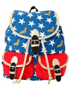 Dc Comics Wonder Woman Slouch Buckle Backpack Book Bag Gift New With Image Is Loading Dc Comics Wonder Woman Slouch Buckle Backpack Book
