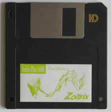 Zoltrix Audio Plus 1600 Driver and Utility, 3.5", 1.44MB Floppy Disk, TESTED