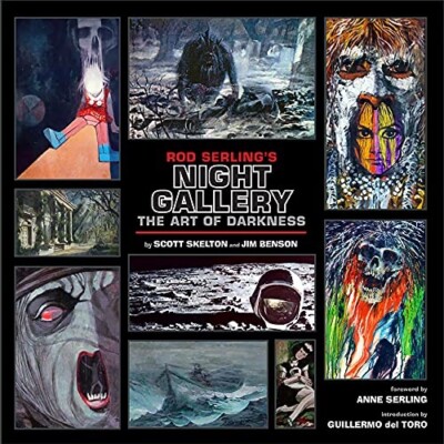 NIGHT GALLERY Rod Serling ART OF DARKNESS Deluxe 1ST EDITION Slipcase SIGNED x3