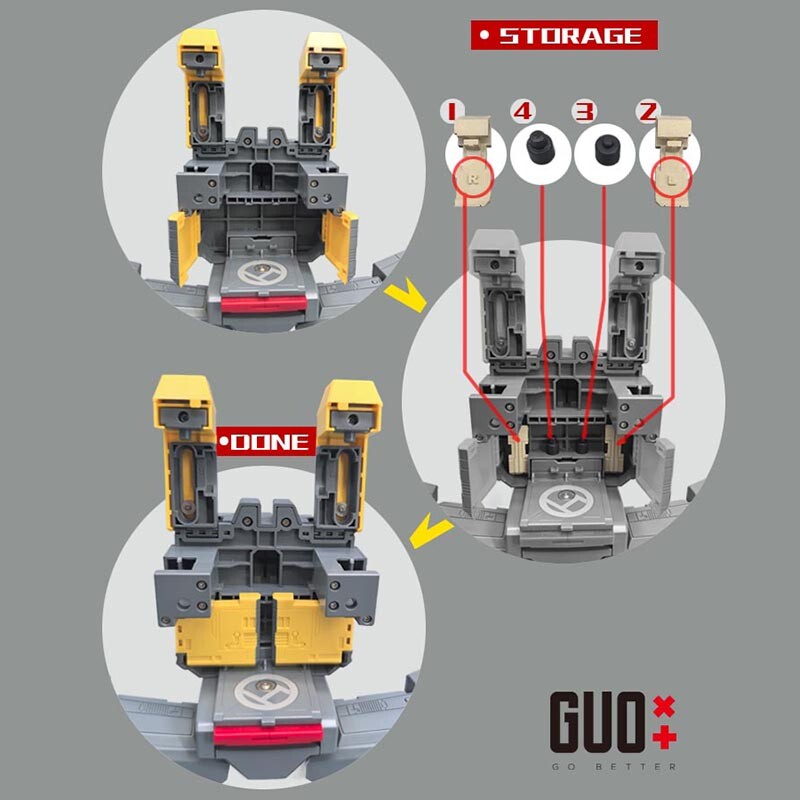 3D DIY Filler Upgrade Kits For NA Omega Supreme GO BETTER STUDIO