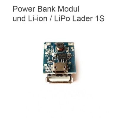 Power Bank Modul T6845-C Laderegler Step Up Li-ion , LiPo , USB , DIY , Arduino
