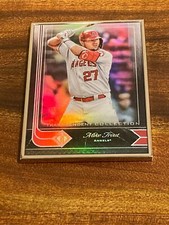 Mike Trout 2021 Topps Transcendent Icons Metal Framed Card Angels #41 52/95