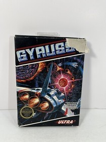 Gyruss NES CIB Complete Nintendo Game Cartridge Box Manual Tested