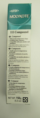 Dow Corning Molykote 111 Compound 150g 5.3 Oz Tube Food Grade Lubricant Dupont