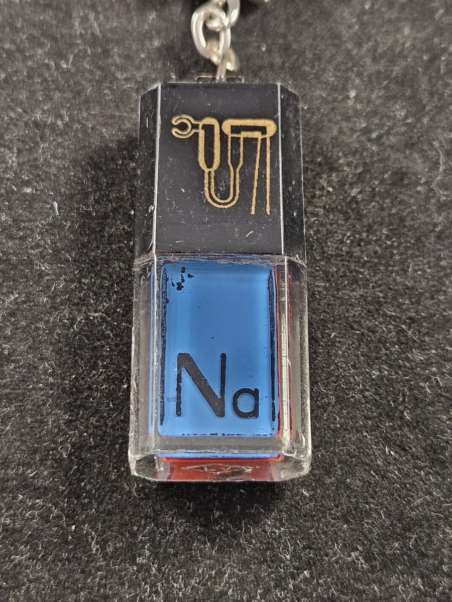 Keychain - Nitric Oxide Molecules + Potassium Vintage Mobile