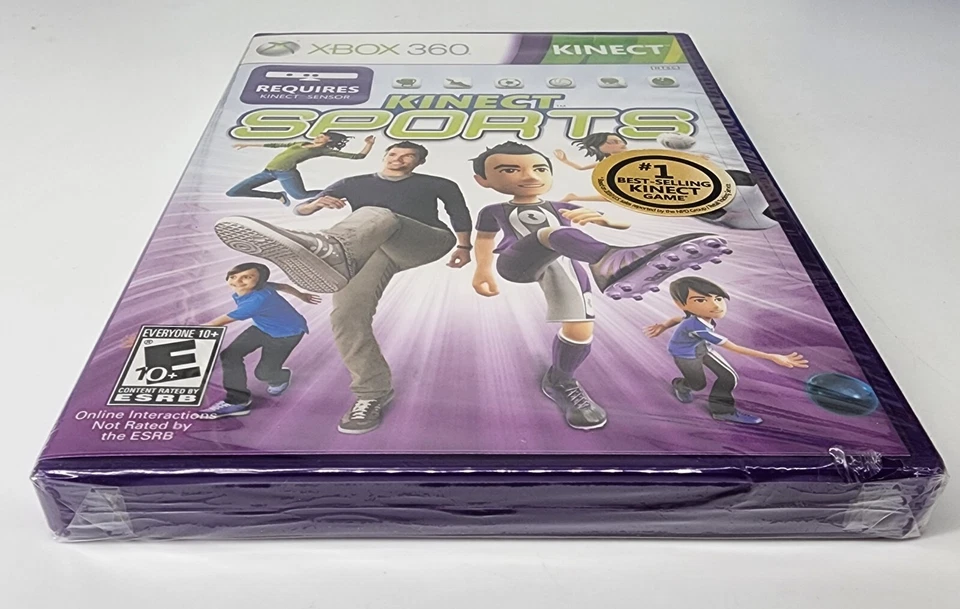 BRAND NEW & FACTORY SEALED Kinect Sports (Xbox 360, 2010) - FAST SHIPPING! - Image 3 of 4