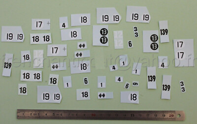 Set Decalcomanie Dettagli Bordo Carico M-202 – Scala 1:87 (HO), Decalprint, Made In Germany