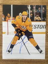 Denis Gurianov Autographed 8x10 Photo Nashville Predators