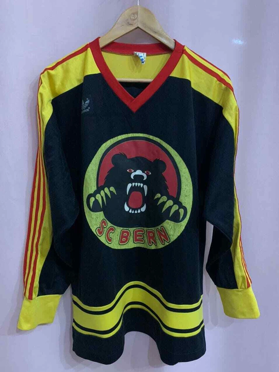 4.9/5 SC BERN HOCKEY CLUB SWITZERLAND ICE JERSEY VINTAGE SIZE XL