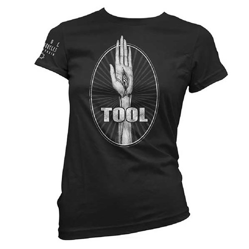 TOOL T-Shirt Band Eye In Hand Womens 