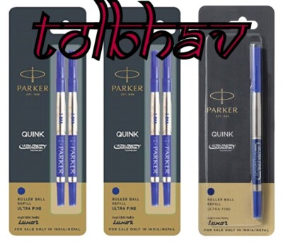 Parker Quink Parker Extra Fine Ballpoint Refills X Parker Quink