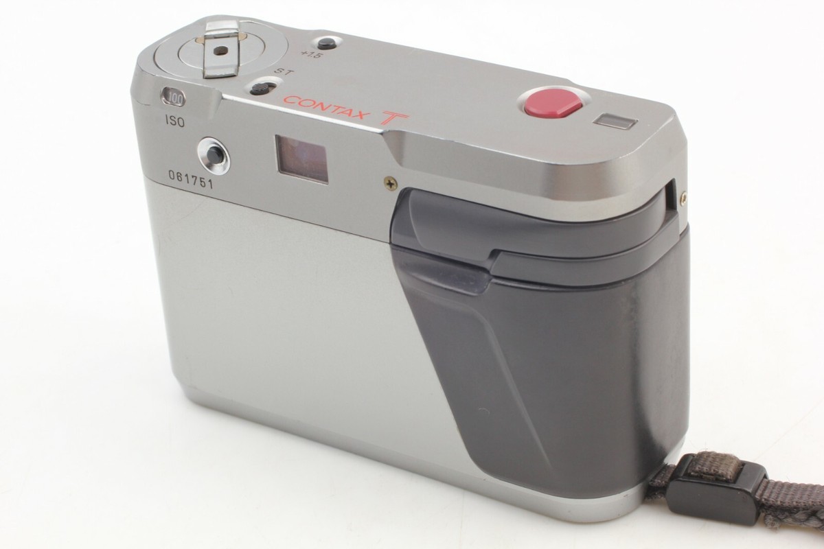 Rare! For Parts】Contax T w/ Sonnar 38mm f/2.8 Lens Film Rare! For Parts】Contax T w/ Sonnar 38mm f/2.8 Lens Film