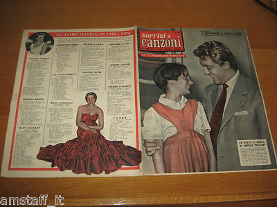 SMILES AND SONGS=1955/40=ACHILLE TOGLIANI=CARLA BONI=NELLA COLOMBO=TRENET C.=
