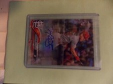 2018 Topps Chrome Harrison Bader Refractor Rookie RC Auto Autograph #/499