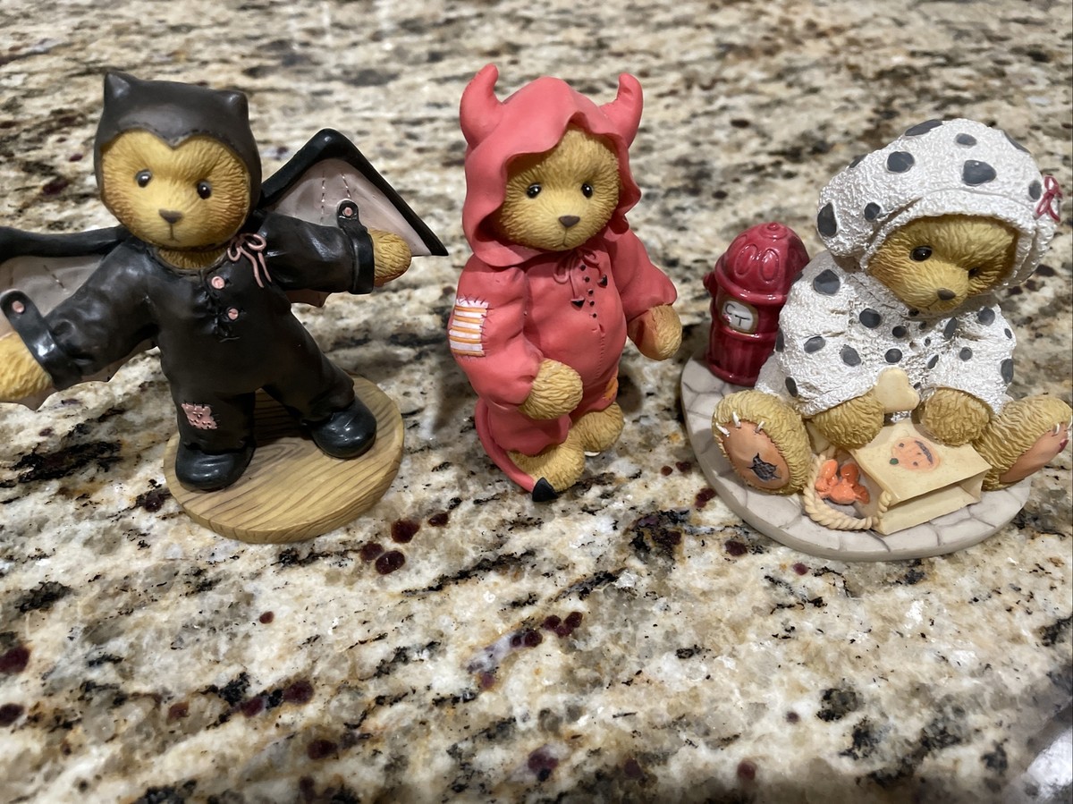 その他 Cherished Teddies Set Halloween Halloween Cherished Teddies Figurinesset Of 3 | eBay