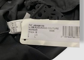 Lise Charmel Women's Black Ajourage Couture Halter One-Piece Swimsuit Size L