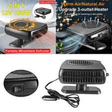 Car Heater Cooling Fan Defroster Auto Warm Air Conditioner for Truck Van Travel