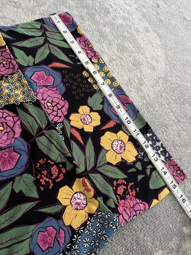LuLaRoe Maxi Swing Rock / Kleid Slinky schwarz Blumenmuster Gr. Small dehnbar! - Bild 5 von 6