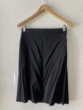 Women s Valentino Uniforms Wool blend Solid Black A Line Skirt Size 2 Waist 26