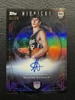 Topps Midnight 2025-26 Midnight Sun Signatures Maxime Raynaud Auto /75 Kings